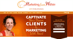 Desktop Screenshot of marketingfromwithin.com